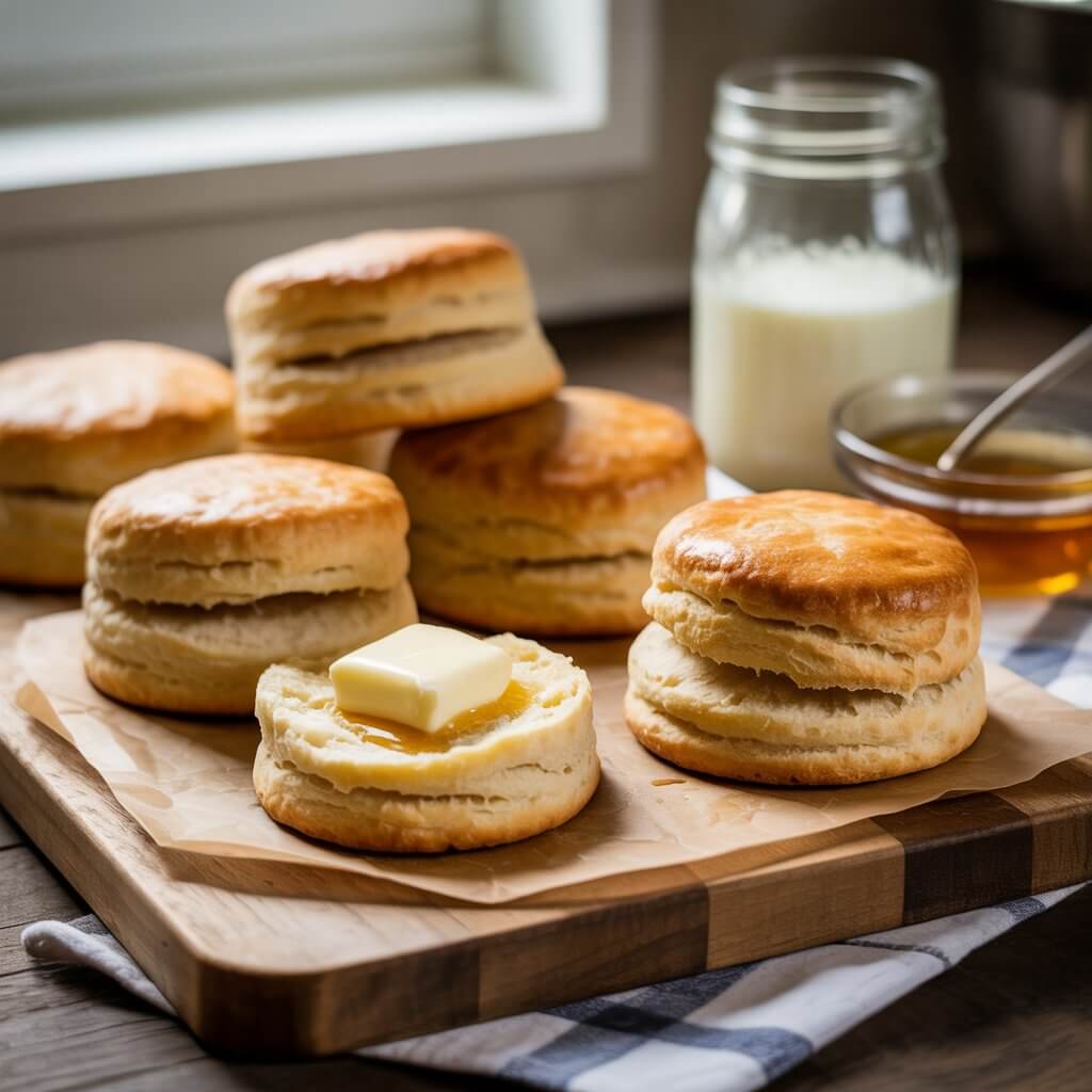 Buttermilk Biscuits - EASY Recipe!