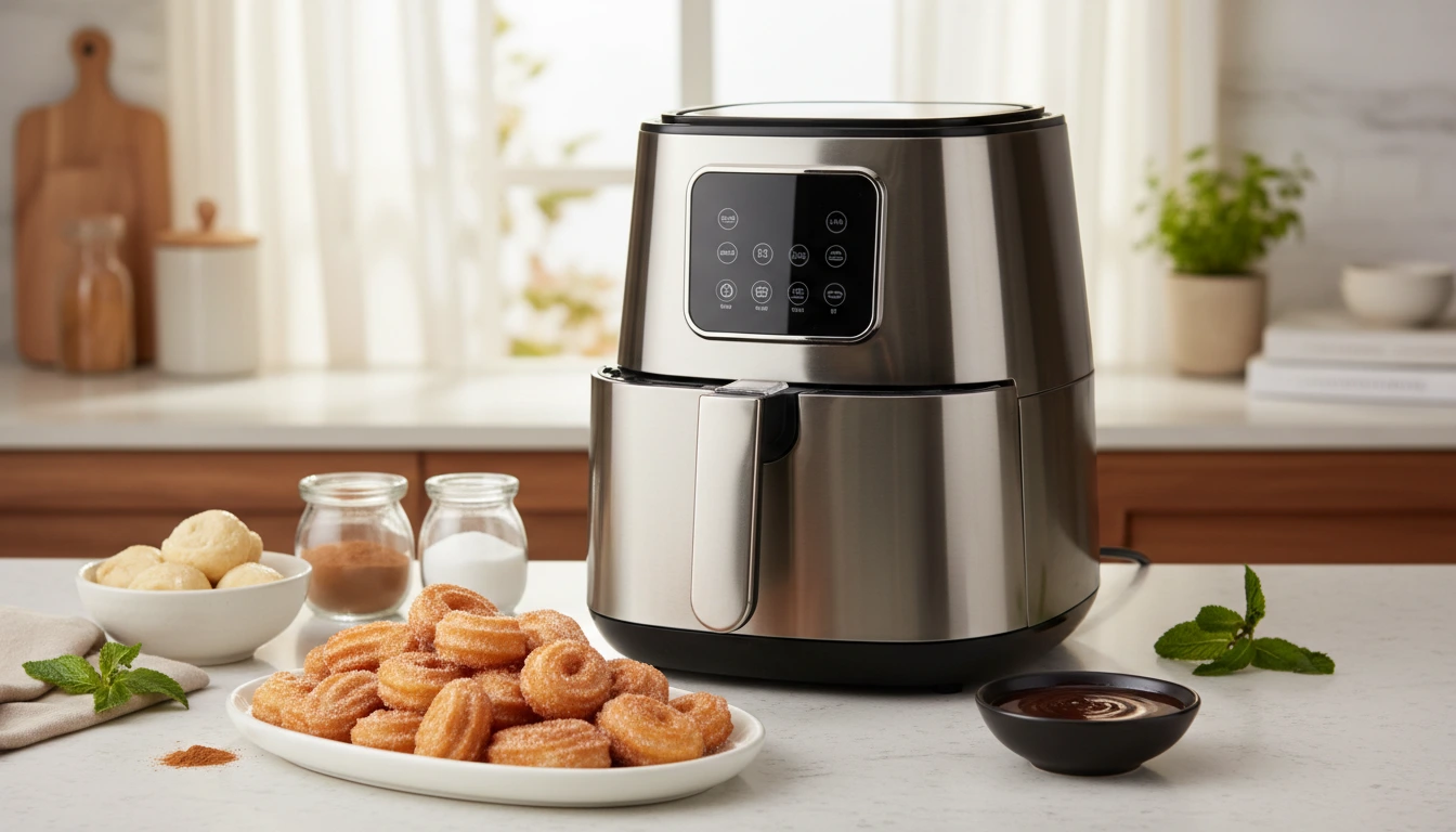 Fluffy Air Fryer Churro Bites Recipe